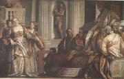 VERONESE (Paolo Caliari) Esther before Ahasuerus (mk05) oil painting reproduction